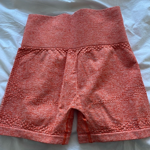 Gymshark orange vital seamless shorts XS - Picture 2 of 5
